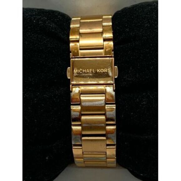 Michael Kors MK5263 Women's Watch Rose Gold 39mm Case Quartz Analog Mineral D517 - Picture 4 of 9